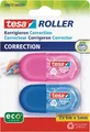 Produktbild: Tesa Mini Korrekturroller ecoLogo - für Papier, 6 m x 5 mm - Blau/Pink, 2er Pack