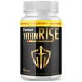 Produktbild: Titan Rise Premium Kapseln | Mehr Kraft im Training | Für Männer geeignet | 60 Kapseln