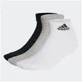 Produktbild: adidas Performance Funktionssocken CUSHIONED SPORTSWEAR ANKLE SOCKEN, 3 PAAR (3-Paar) grau S (37/39)