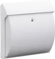 Produktbild: Burg Wächter CLASSICO 4931W Briefkasten Kunststoff Weiß