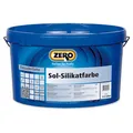 Produktbild: ZERO Sol Silikatfarbe Mineralfarbe Fassadenfarbe weiß 2,5 L (13,16 EUR pro l)