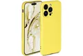 Produktbild: ONEFLOW Handyhülle für iPhone 14 Pro Hülle Silikon Soft Case Sommer Gelb 6,1 Zoll, Silikonhülle Cover Dünn Handytasche TPU Schutzhülle mit Kameraschutz