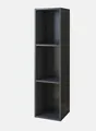 Produktbild: VCM Regal Mendas 3 fach   107 x 34 x 29 cm Standregal in Schwarz für CD DVD