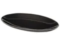 Produktbild: Broste Copenhagen Servierplatte NORDIC COAL Platte oval 22 cm, Steinzeug, (Platten oval), Nordic Coal Platte oval