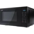 Produktbild: SHARP Mikrowelle YC-MS252AE-B, schwarz, 25 L, 11-Stufen, 900 W
