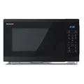 Produktbild: Sharp Mikrowelle YC-MS252AE-B, 900 Watt, schwarz, mit Drehteller, Garraum 25 Liter