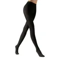 Produktbild: CALZITALY Kaschmirwolle Strumpfhose warme Winterstrumpfhose - dicke Strumpfhosen - 150 Den - S M L XL - Italienische Strumpfwaren,Schwarz,M