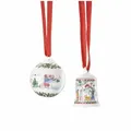 Produktbild: Hutschenreuther Set Miniglocke/Minikugel Weihnachtsspiele