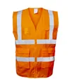 Produktbild: Safestyle Schutzweste EWALD Warnschutzweste Orange SAFESTYLE® EN ISO 20471/2 EN ISO 13688 2