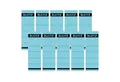 Produktbild: LEITZ Etiketten LEITZ Ordnerrücken-Etikett, 61 x 192 mm, kurz, breit, blau