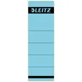 Produktbild: LEITZ Rückenschild Ordner BLAU breit kurz selbstklebend  Etikett 10 Stk 61x192mm