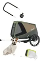 Produktbild: Croozer Fahrradhundeanhänger Dog Enna Flex & Go Bundle (inkl. Buggyset und Regenverdeck)
