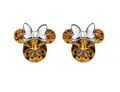 Produktbild: Disney Ohrring-Set DISNEY Minnie Mouse Kinderohrringe 925er Silber orange braun