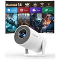 Produktbild: Mini Beamer Projektor LCD Tragbar 200 ANSI Lumen HDMI WiFi 135 Zoll 4K Android