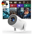 Produktbild: Magcubic Mini Beamer Projektor 4K Tragbar 200 ANSI 1280x720 Weiß 5W Lautsprecher