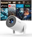 Produktbild: Mini Beamer Projektor 4K Tragbar mit WiFi 6 BT 5.4 200 ANSI 50000 Stunden