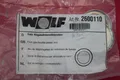 Produktbild: WOLF 2600110 Abgasdrosselblenden (Satz) Neu OVP