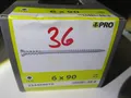 Produktbild: Marken Justierschrauben 6x90mm 100Stück Seko verzinkt / AktionPal9Nr.36