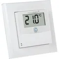 Produktbild: Smart Home Temperatur & Luftfeuchtigkeitssensor mit Display (HmIP-STHD) weiß