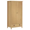 Produktbild: Kleiderschrank Mit 2 Türen Hill Range 89x50x170cm Kiefer Massiv