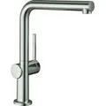 Produktbild: hansgrohe Talis M54 Einhebel-Küchenmischer 270, Niederdruck/offene Warmwasserbereiter, 1jet, 72859800, Farbe: Edelstahl-finish