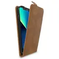 Produktbild: Cadorabo Hülle für Apple iPhone 13 Schutzhülle in Braun Flip Handyhülle Case Cover Etui Kunstleder