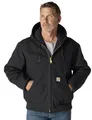 Produktbild: Carhartt J140 Herren-Jacke J140, lockere Passform, isoliert, Flanellfutter, Active Jac, Schwarz, X-Groß