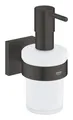 Produktbild: Grohe Start Cube Seifenspender mit Halter - Mattschwarz - 410982430