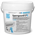 Produktbild: Ruberstein® Sperrgrund LFQ weiß 1 kg, lasierende quarzhaltige Grundierung mit Sperrwirkung