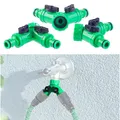Produktbild: 2-Wege-Wasserhahn-Adapter mit 2 Ventilen für Gartenschläuche, 3er-Set