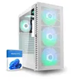 Produktbild: dcl24 Gamer PC Intel i5 12400, RTX3050 8GB - 500GB SSD, 16GB DDR4, Gaming PC mit 6x4.4 GHz, Rechner mit WLAN, Computer mit Windows 11 Pro [20145]
