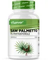 Produktbild: Saw Palmetto Intenso - 180 Kapseln (vegan) hochdosiert mit 500mg  5% Phytoserol