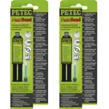 Produktbild: Petec PlastBond Kunststoffreparatur schwarz 2x 24ml 2K Klebstoff schnellhärtend