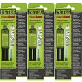 Produktbild: Petec PlastBond Kunststoffreparatur schwarz 3x 24ml 2K Klebstoff schnellhärtend