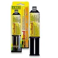 Produktbild: PETEC PlastBond 24ml 2-Komponenten-Kleber Schwarz Kunststoffkleber // 98325