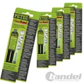 Produktbild: 4x 98325 PETEC PLASTBOND 24ML SB-KARTE 2K 2 KOMPONENTEN PLASTIK KLEBSTOFF KLEBER