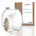 Produktbild: Schütte Wellness WC-Sitz Holz weiß mit Softclose & Montagezubehör