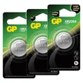 Produktbild: 3x GP CR2354 3V Lithium Knopfzellen Batterie DL2354 BR2354 Ersatz
