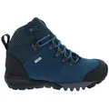 Produktbild: Waldläufer Waldläufer H-Amiata Bootie mit Waldläufer® TEX-Membran, Nubukleder mit Schnürstiefel blau 38 EU (5 UK)