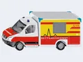 Produktbild: Siku 1536 Rettungswagen NEU OVP+