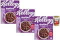 Produktbild: Kellogg's Oaties Kakao 3x360g Knusprige Hafer Cerealien +Polpa