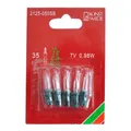 Produktbild: Konstsmide 2125-050SB Ersatzbirne grün 5er Pack | 7V 0,98W Lämpchen innen