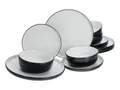 Produktbild: Creatable Geschirrset »Nordic Cool Black« (12-teiliges Teller Set)