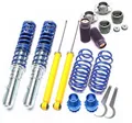 Produktbild: TUNINGART GEWINDEFAHRWERK-SET +  4X DOMLAGER + STAUBKAPPEN VW GOLF IV BORA A3 8L