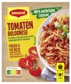 Produktbild: MAGGI Fix für Tomaten-Bolognese, Würzmischung, 100% natürliche Zutaten*, für 3 Portionen, 1er Pack (1 x 50g Packung)