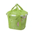 Produktbild: KlickFix Damen Klappkorb Bikebasket Crystals Lenkerkorb, Lime Grün, 26 x 35 38 cm EU