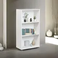 Produktbild: Bücherregal INTER LINK, weiß, B:60cm H:110cm T:30cm, Spanplatte, Regale, Bücherregal