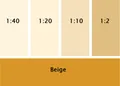 Produktbild: Silikat Vollton- & Abtönfarbe beige 250 ml