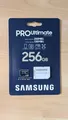 Produktbild: Samsung PRO Ultimate microSDX UHS-I Speicherkarte - 256 GB