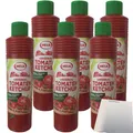 Produktbild: Hela Tomaten Ketchup fruchtig 6er Pack (6x800 ml Tube) + usy Block